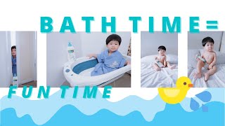 Toddler Bath Time Routine