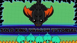 mope.io Solo King Dragon gameplay | Tutorial on how to get solo King Dragon! |