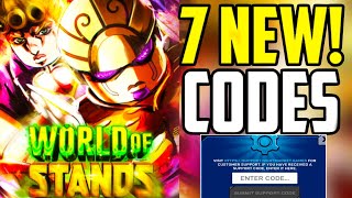 New World of Stands Codes | Roblox World of Stands Codes 2024