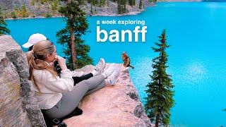 vlog: trip of a lifetime in banff, canada 🇨🇦