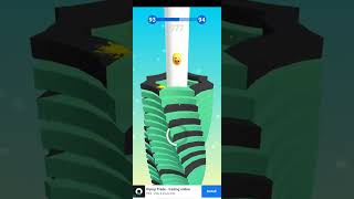 Stack Ball crash the platform game| Stack ball Crashing All steps when change in fire 🔥|Stack ball