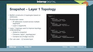 Validating Network High Availability With Batfish, Interop 2020