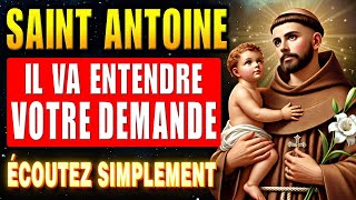 🛑PRIEZ ET RECEVEZ LES MIRACLES DE SAINT ANTOINE AUJOURD'HUI - PRIÈRE PUISSANTE⭐