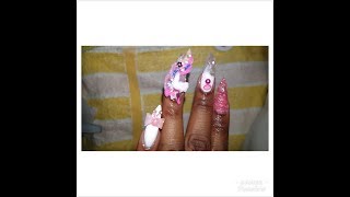 ◇Tickled pink unicorn nails◇How to|Cheeks