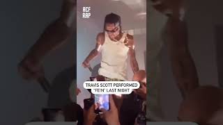 Travis Scott Performs “FE!N” Off Of Utopia #travisscott #utopia #concert