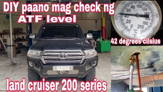 DIY paano mag check ng ATF LEVEL #landcruiser200 #series