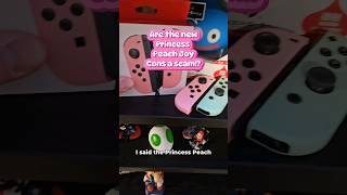 Are the new joy cons a scam!? #princesspeach #joycons #nintendoswitch #peach