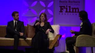 SBIFF 2017 - Ryan Gosling & Emma Stone Discuss Developing Characters In "La La Land"