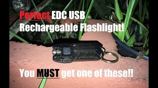 Perfect EDC Flashlight: Nitecore Tube!!