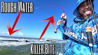 Rough Water Great Bite | Jetty Fishing Galveston TX