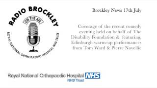 Brockley News 17th July 2016 - TDF Comedy Evening