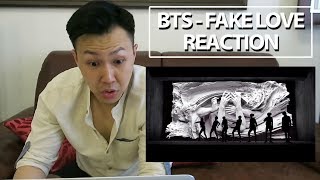 [REACTION] BTS - FAKE LOVE (NON KPOP FAN)