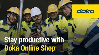 Stay productive with Doka Online Shop [EN]