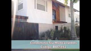 Casa à venda com 4 suítes na Barra da Tijuca - Condomínio Santa Mônica Jardins - BAC5112