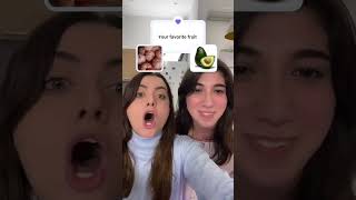 Dani e Jenny scelgono il loro frutto preferito con il nuovo filtro di Tik Tok! #danierobbi #shorts