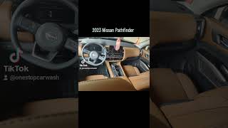 deep cleaning a 2023 Nissan Pathfinder @nissanusa @officialfuturevideos #nissan  #deepcleaning