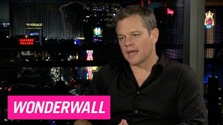 Matt Damon explains how he's handling social media with his daughters