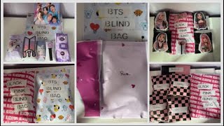 Asmr Blackpink and BTS Blindbag Unboxing #asmr #blackpink #bts #blackpinkjisoo #btsshorts #blindbag