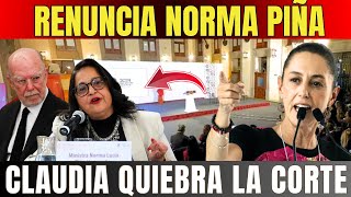 ¡MARTES B0MBAZ0! NORMA PIÑA RENUNCIA HOY, CLAUDIA POR FIN LA QUIEBRA ¡SE ACABO!