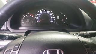 06 Honda Odyssey oil life reset