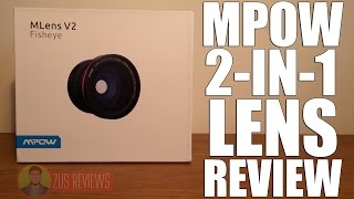 Mpow 2-in-1 Fisheye & Macro Lens Review