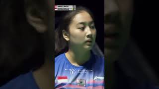 Women Double Indo | Badminton | Sports | #shorts