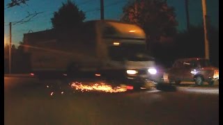 Мото ДТП Львів (Зелена-Сихів)  Moto truck crash Bike VS Truck