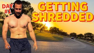 My New Journey Getting Shredded Day #1