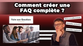 Comment créer une FAQ COMPLÈTE sur sa boutique ? - Story Thème