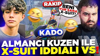 ALMANCI KUZENLERLEN X SUİT İDDİALI VS GÜLMEKTEN YARILACAKSINIZ PUBG Mobile