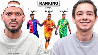 ELEGIMOS AL MEJOR JUGADOR DE CADA EDAD ¡DE 16 A 32 AÑOS!