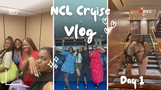 I went on a Vacation with my Sisters | First time on a Cruise ship | Norwegian Jade Cruise Day 1