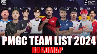 PMGC 2024 Team List! Roadmap of PMGC 2024!Esports Podcast