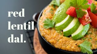 Red Lentil Dal with Quinoa