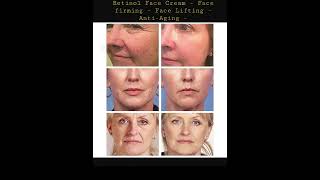 Retinol Face Cream - Face firming - Face Lifting - Anti-Aging - Top Rated Best Selling Product.