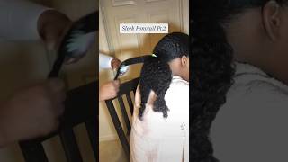 Watch me detangle this hair👑🪄✨ Max Growth hair oil created the shiny finish #haircare #hair