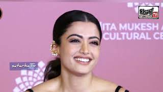 Rashmika Mandanna at Nita Ambani Launch By The Great Indian Musical