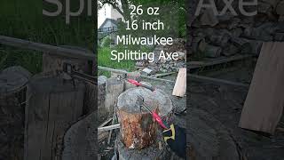 Milwaukee 16 inch, 26 oz splitting Axe