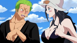 Zoro reveals why he gets shy in the presence of Nico Robin in One Piece!