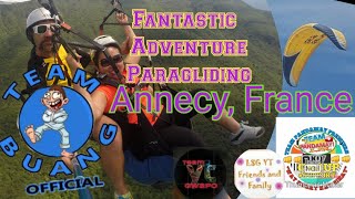 Annecy,France ||PARAGLIDING ADVENTURE||