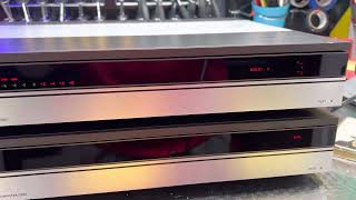 Beocord 5500 B&O Cassette Deck and Beomaster 5500 ( testing)