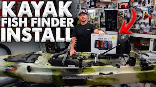 Kayak Fish Finder Install | Humminbird Helix UnBoxing |Custom Kayak Build 2021