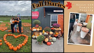 a cozy fall vlog! pumpkin and apple picking + corn maze + hayride