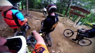 Thunder Mountain Bike Park Gronk shred session gopro