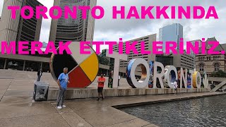 Toronto Hakkında Merak Edilenler...| ABD'ye Gidiş!!! KUZEY AMERİKA-VLOG-4