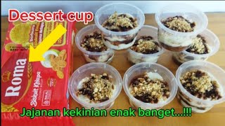 BARU JUALAN LANGSUNG LUDES || DESSERT CUP KEKINIAN BIKIN ANAK-ANAK DOYAN BANGET COCOK IDE JUALAN