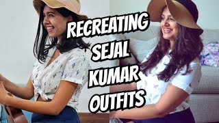 Recreating Sejal Kumar's Outfits | Tickle Me Pink