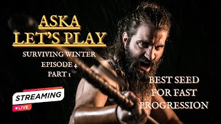 Aska Let's Play:  EP 4  Part 1 Surviving Winter