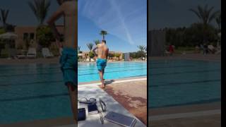 El mrabet saad : au piscine marrakech