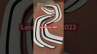 Land Cruiser 2023 LC300 body kit fender extensions #landcruiser